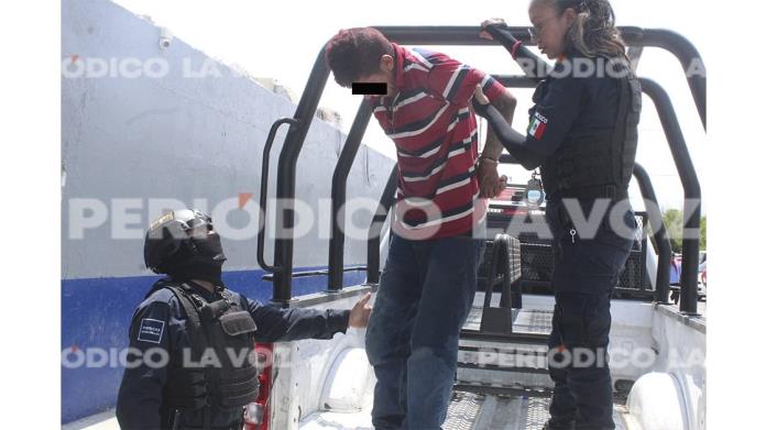 Arrestan a ebrio en mal orden Arrestan a ebrio en mal orden