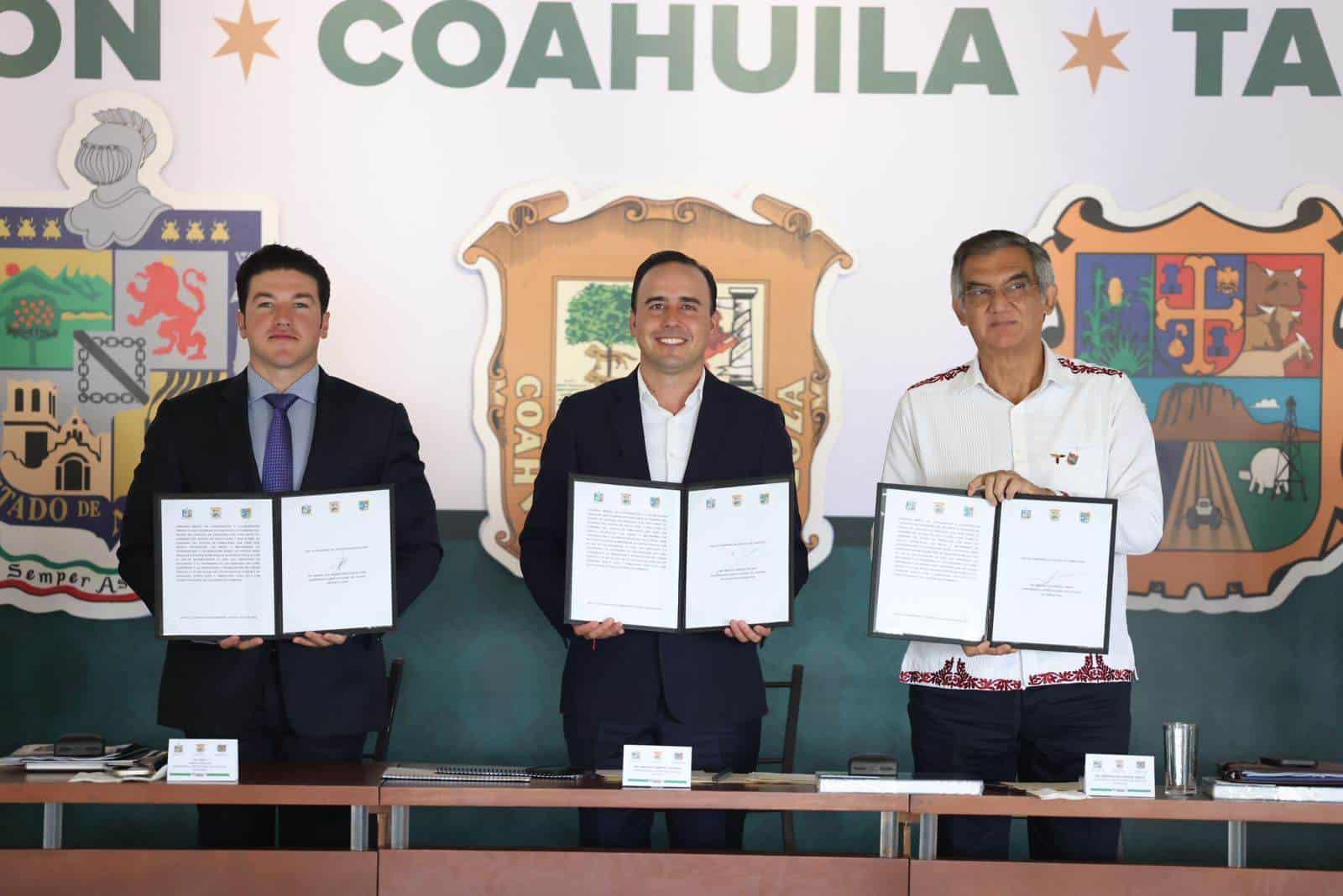 Fortalecerán seguridad Coahuila, NL y Tamaulipas