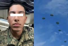 Muere cadete de la Marina tras caer de helicóptero; su paracaídas no abrió