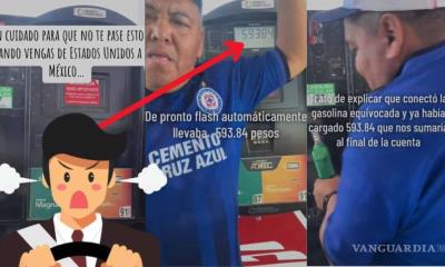 Gasolinera de Monterrey estafa automovilistas turistas