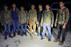 Capturan a 7 migrantes vestidos de camuflaje en rancho de Texas
