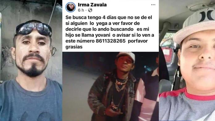 Reportan desaparición de 3 personas en la Carbonífera