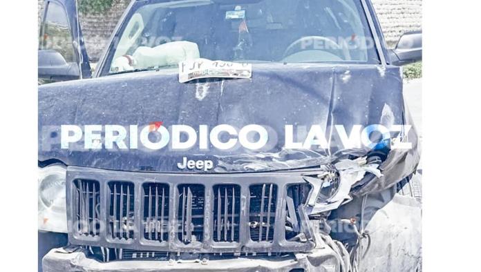 Se registra accidente