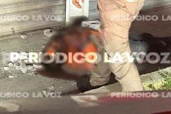 Lo hallan en medio de un charco de sangre