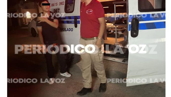 Embisten a motociclista