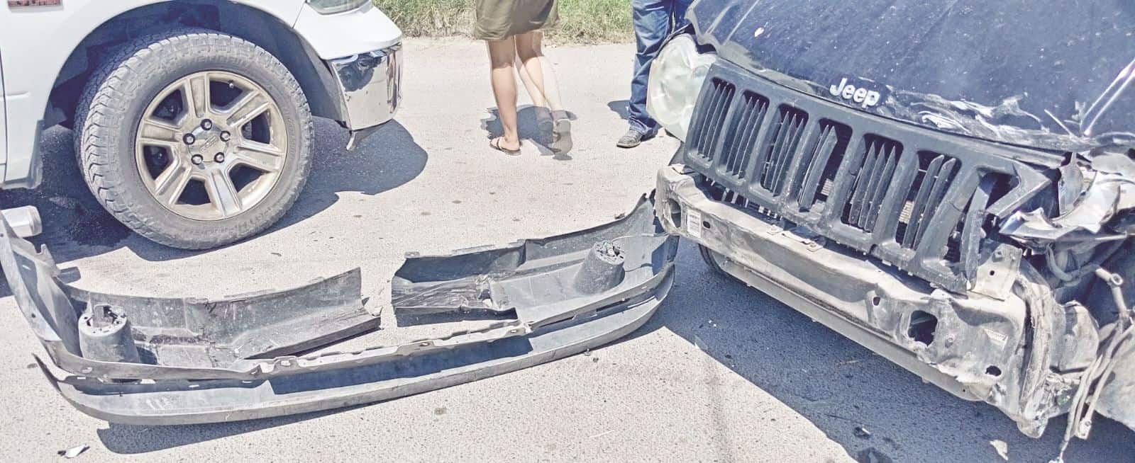 Se registra accidente