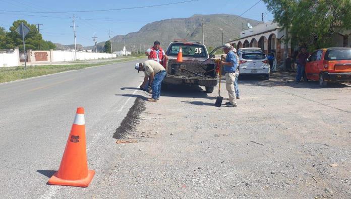 Reparan vialidades