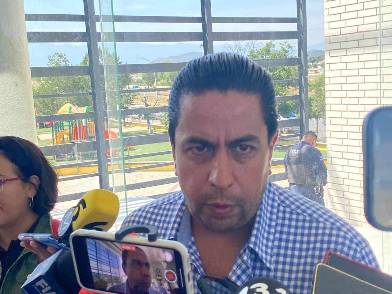 El alcalde de Ramos Arizpe, Chema Morales Padilla.