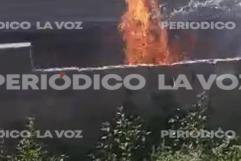 Chiquilín Provoca Incendio en su Vivienda en los Montes
