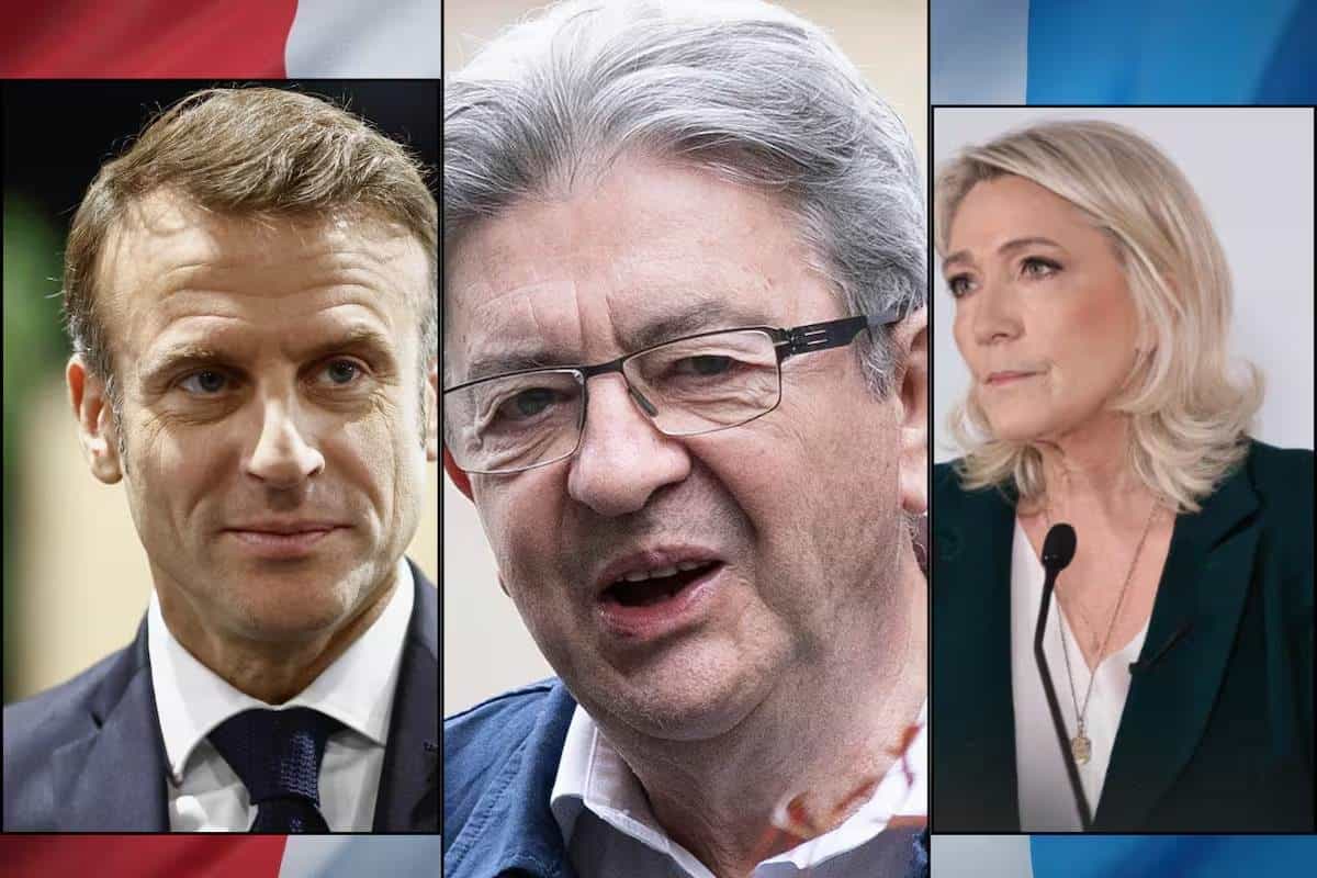 Jean-Luc Mélenchon, líder de la izquierda radical, derrotó al actual presidente Macron y a Marine Le Pen, de la extrema derecha, en las elecciones de Francia. | Crédito: EFE / Instagram @marine_lepen