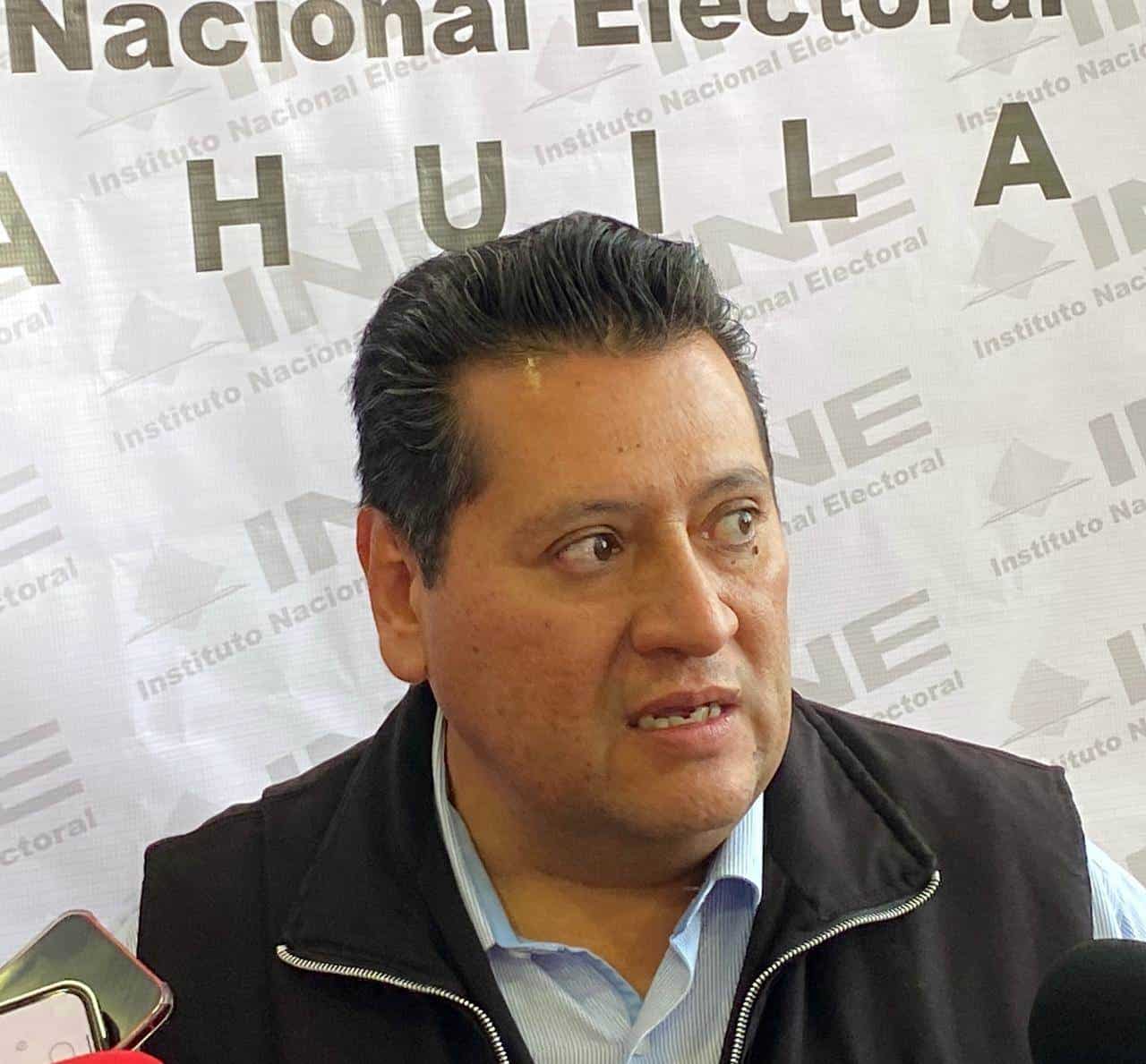 José Luis Vázquez López, Vocal Ejecutivo del INE en Coahuila.