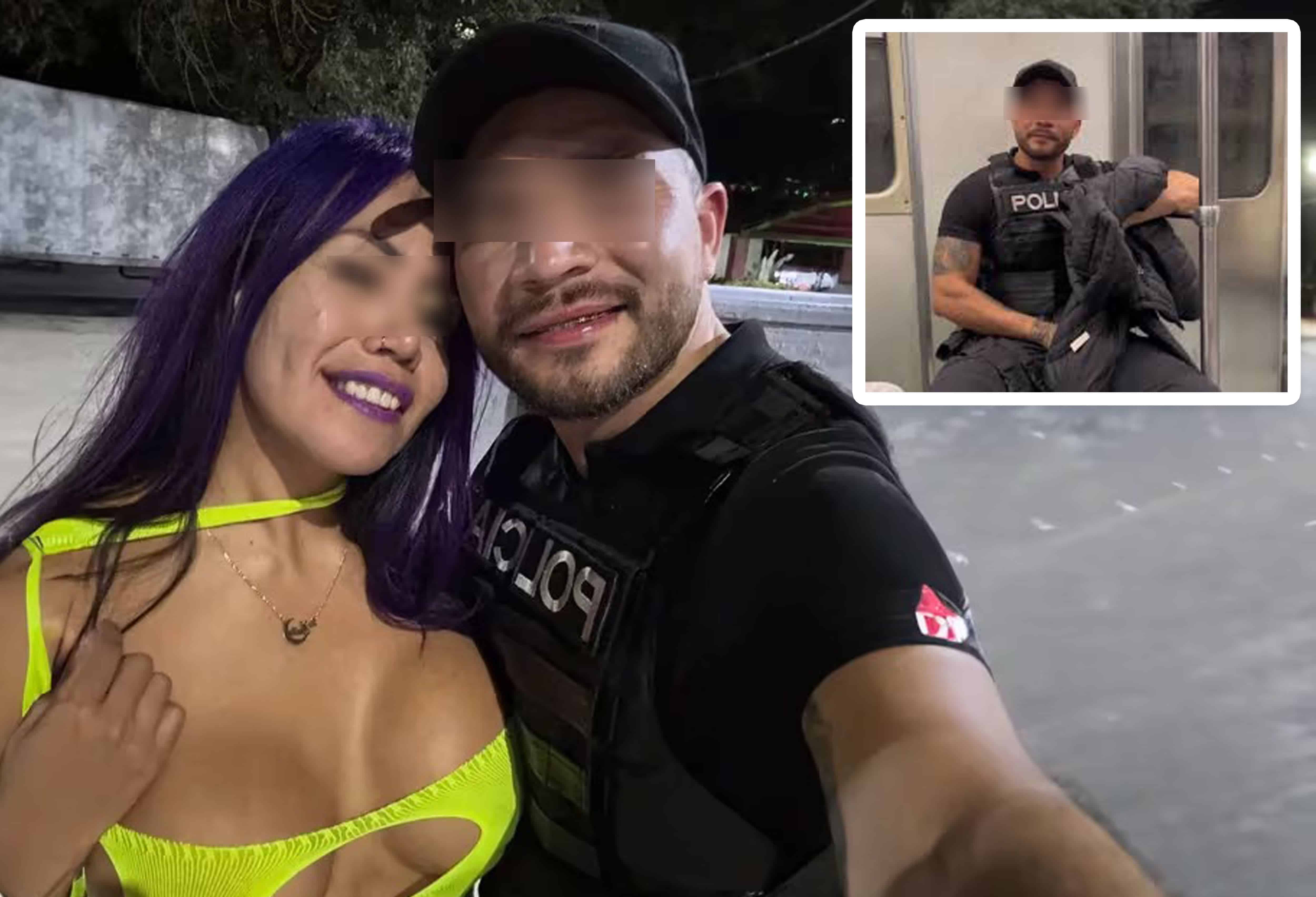 Escándalo en Metro CDMX: Policía Suspendido por Video Íntimo con Luna Bella