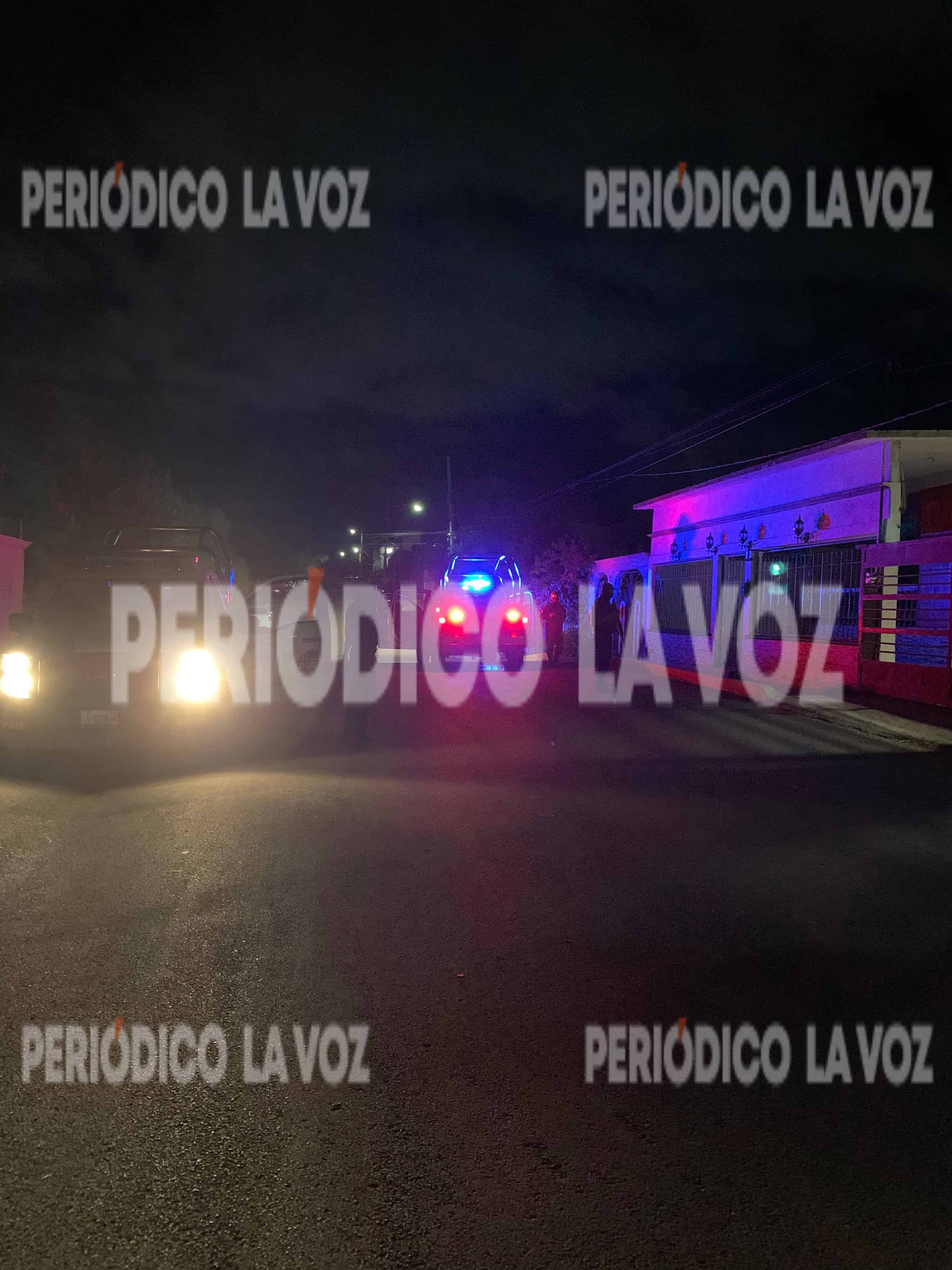 Las supuestas detonaciones de arma de fuego desataron la movilización de las autoridades hasta la colonia Eva Sámano.
