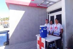 Cruz Roja instala módulos de hidratación para ciudadanos