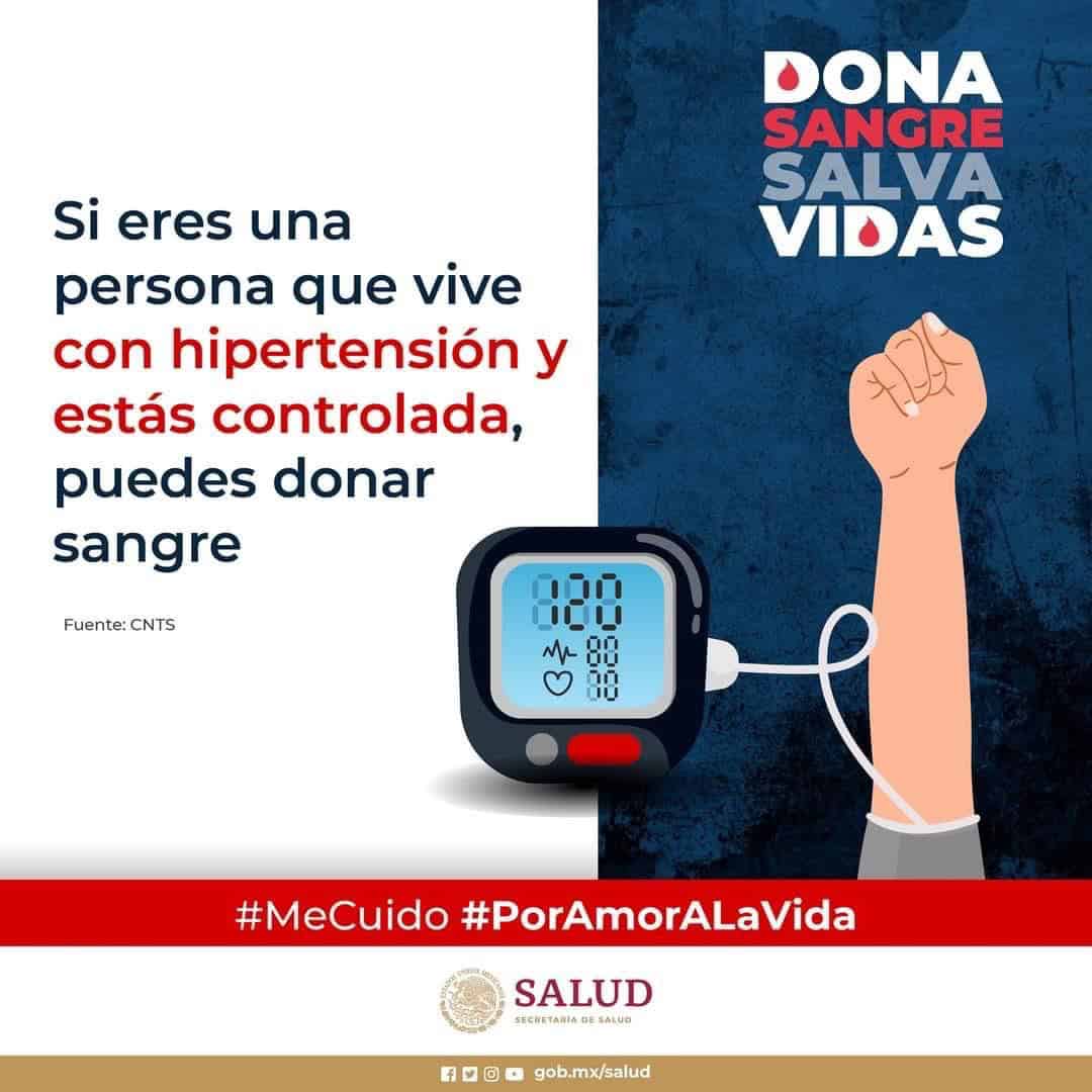 Donación Altruista de Sangre, Salva Vidas