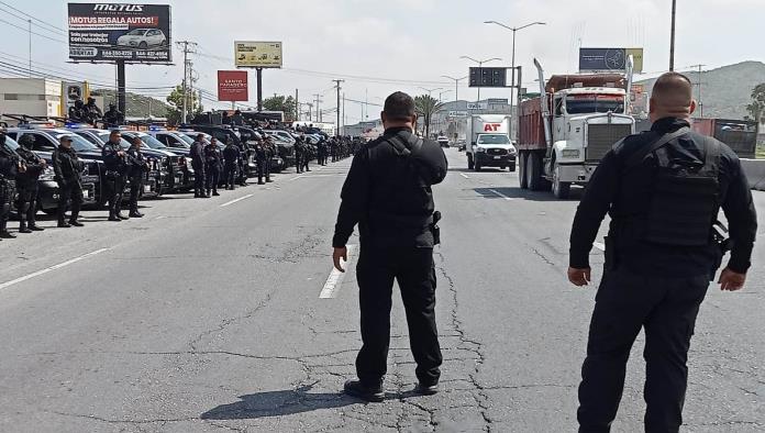 Patrullan fuerzas policiales a la Región Sureste 