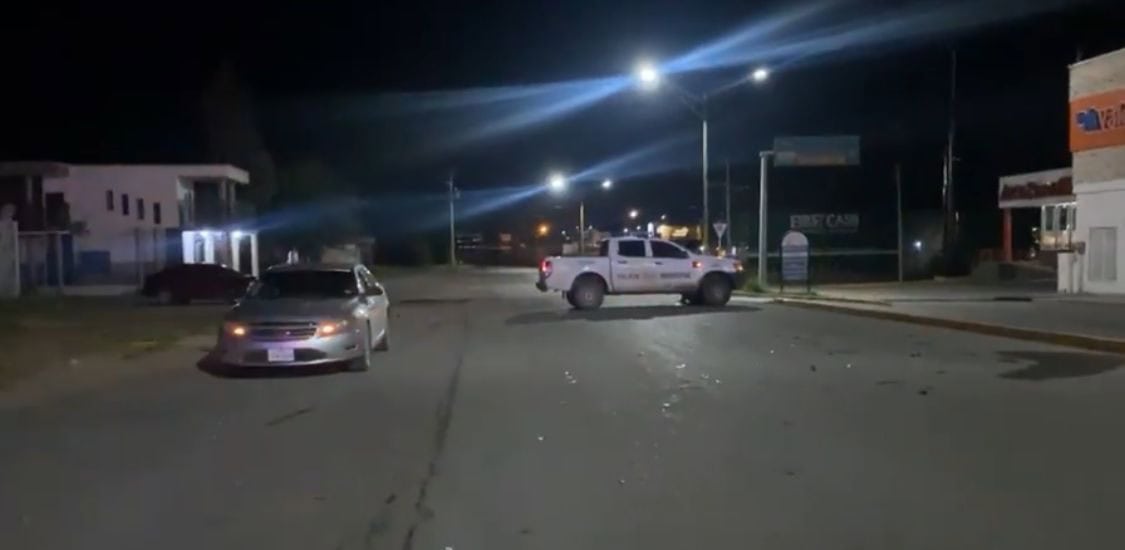 Pareja de adultos mayores involucrados en accidente