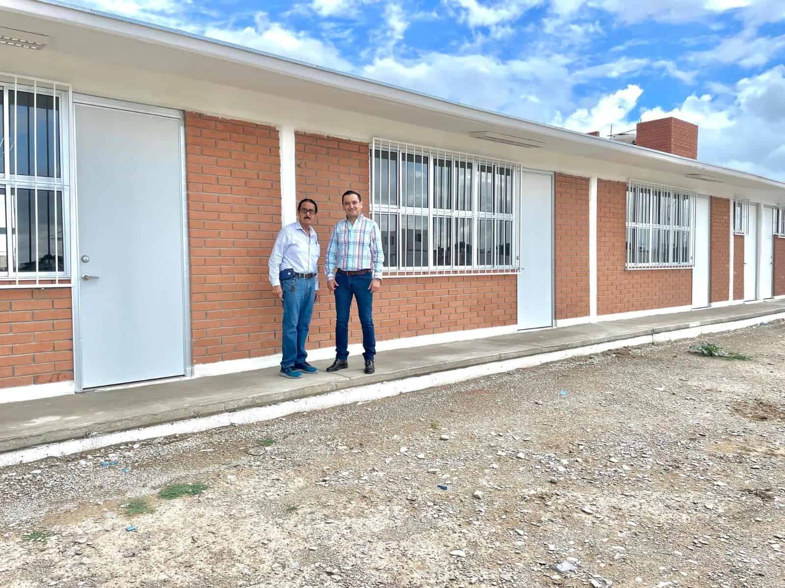 Supervisan avance de escuela primaria Nueva Creación en Colonia Las Granjas