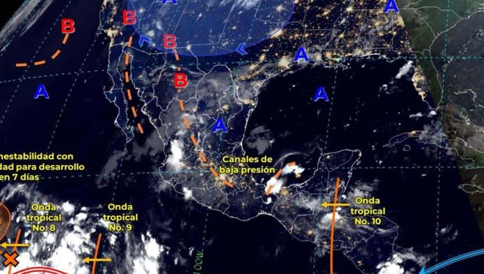 Onda tropical dejara traerá lluvias a 25 estado del país