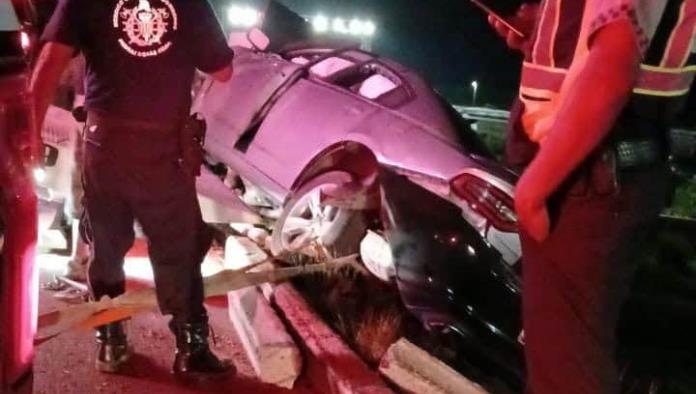 Terrible Accidente en el Puente Río Escondido deja a Tres Personas Hospitalizadas