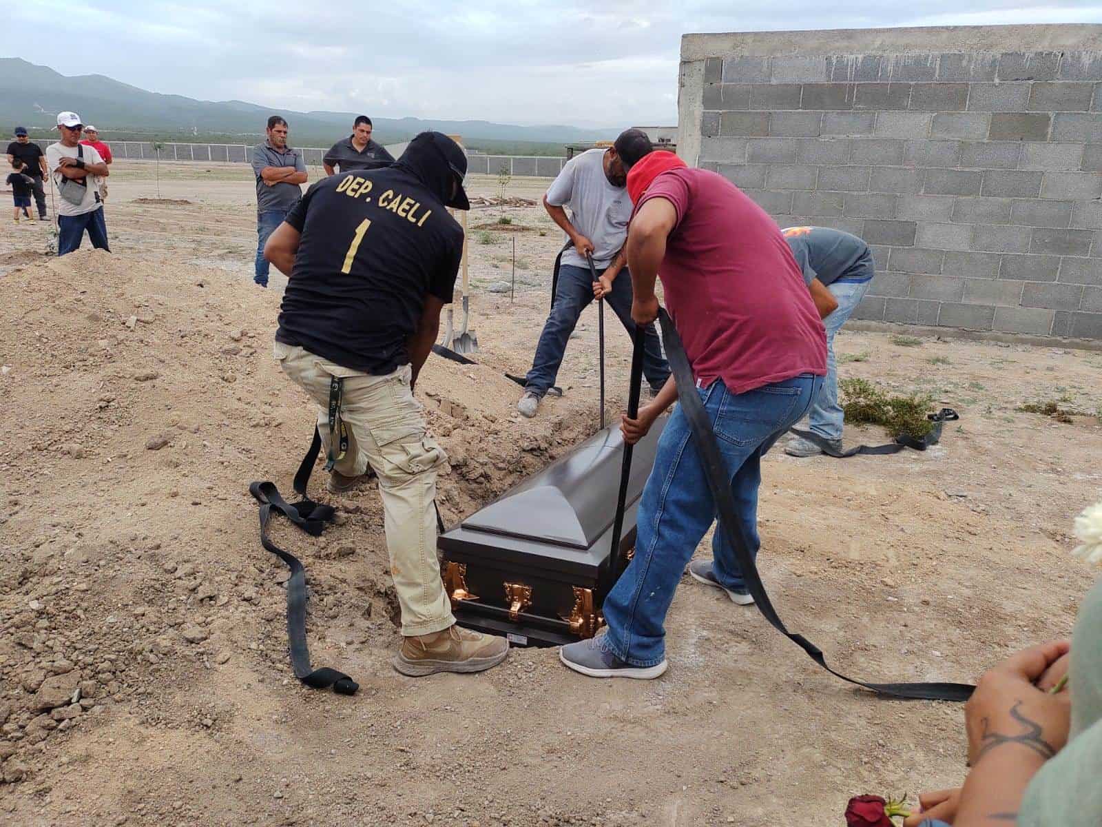 Ya se sepultó al primer difunto en el nuevo panteón de Frontera.