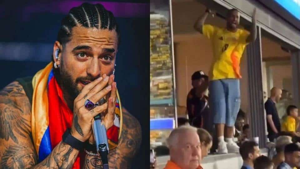 Maluma niega haberse peleado con aficionados de Argentina