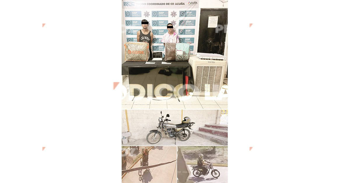Cae pareja de delincuentes por robo.