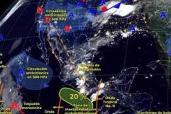 Siguen las lluvias; Llega el monzón mexicano