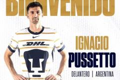 Pumas hace oficial la contratación de Ignacio Pussetto