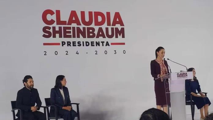 Presenta Claudia Sheinbaum a tres nuevos miembros de su Gabinete