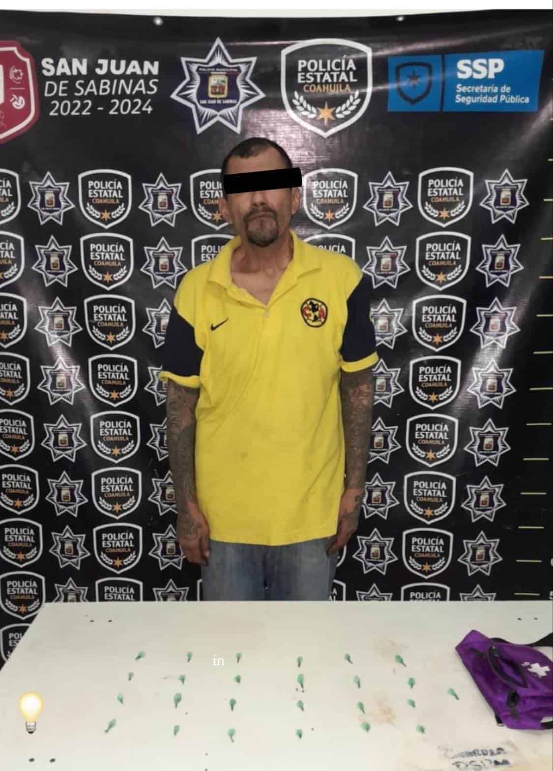 Detienen a El Charro por vender sustancias ilícitas