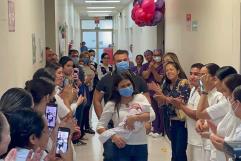Hospital Amparo Papé de Benavides da de alta a bebé prematura tras 111 días de hospitaliza