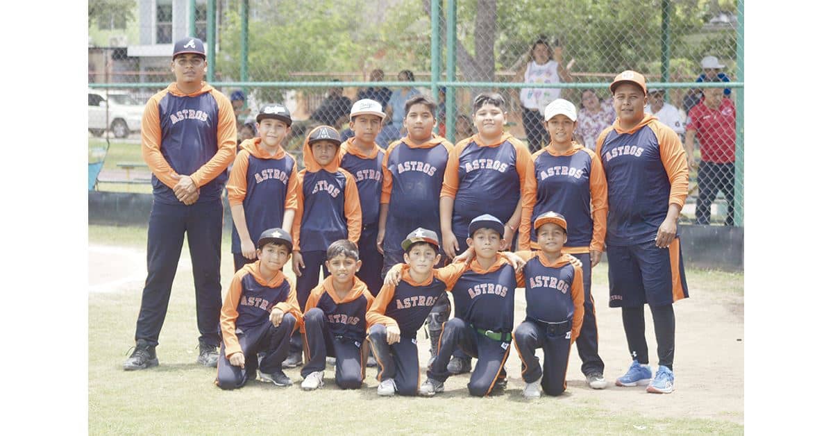 Astros se quedó con el título de la categoría 7-8, en la primera edición de la Liga Furiazul.