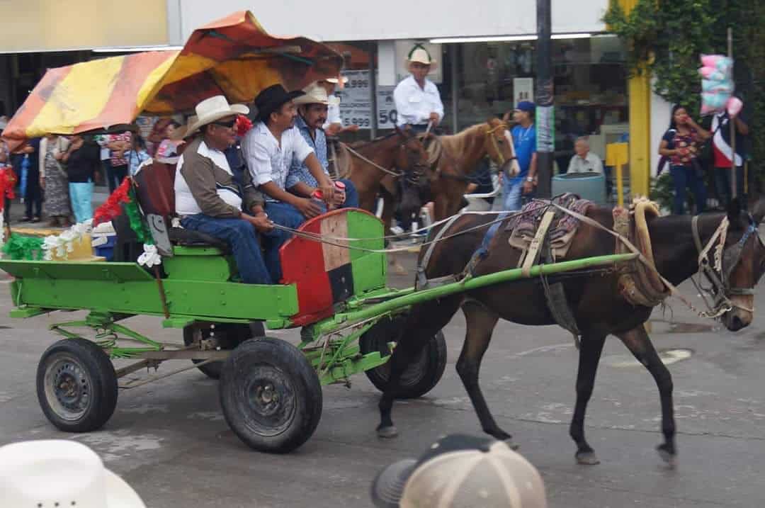 Disminuye Contingente en la Cabalgata