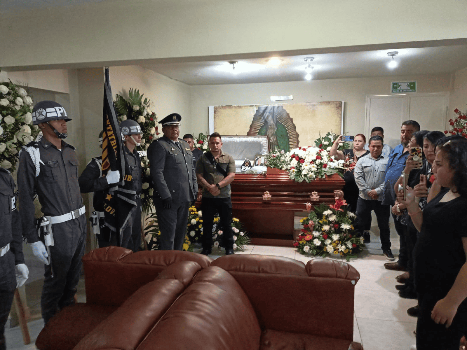 Despiden a Pedro Peña