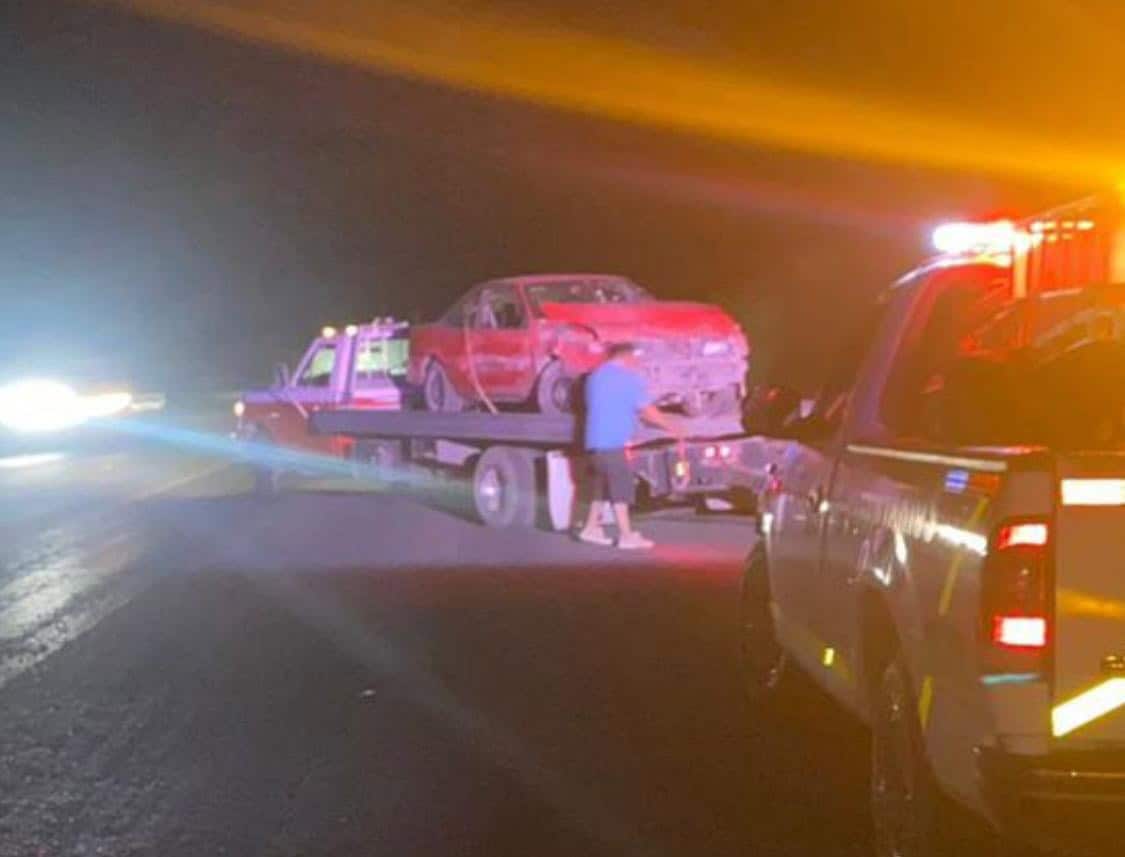 Le saca vuelta a “Bache” y se accidenta