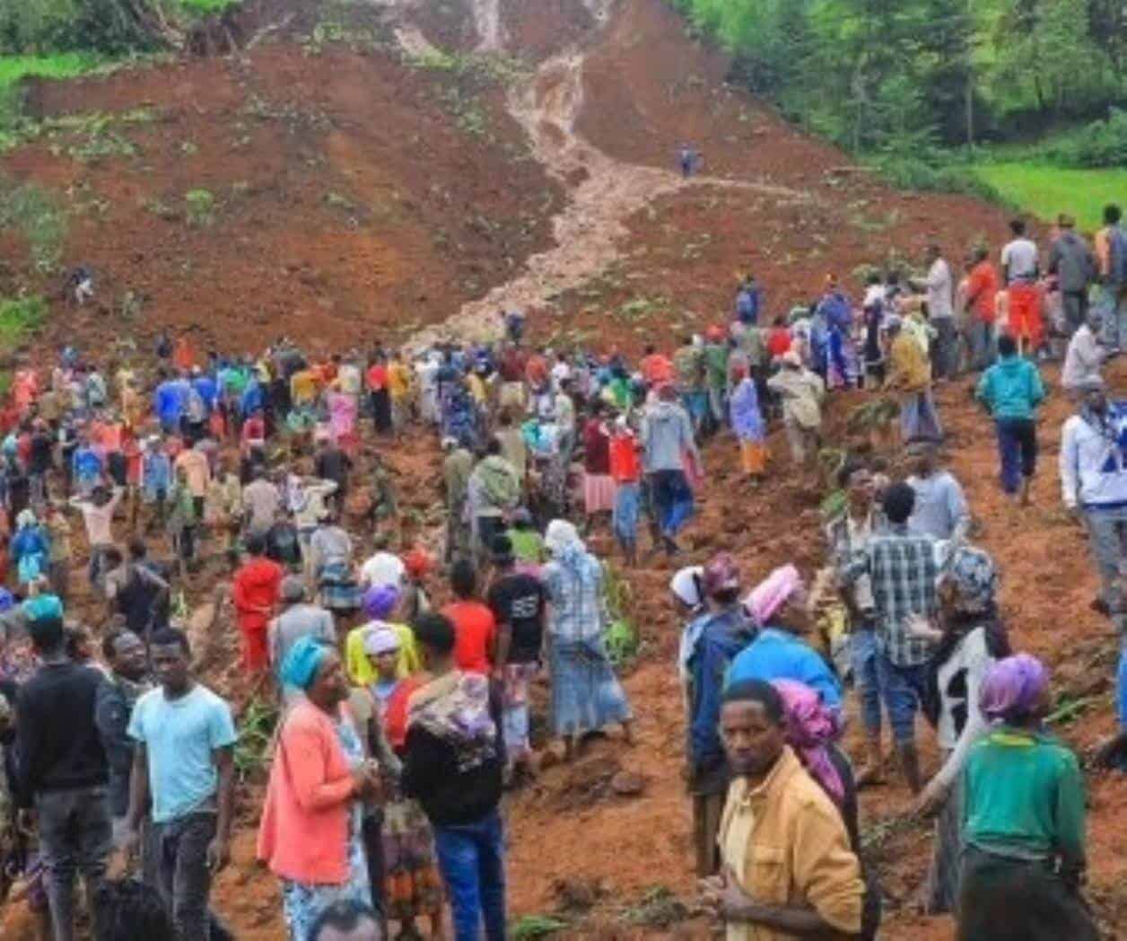 Deslave en Etiopia cobra la vida de 229 personas