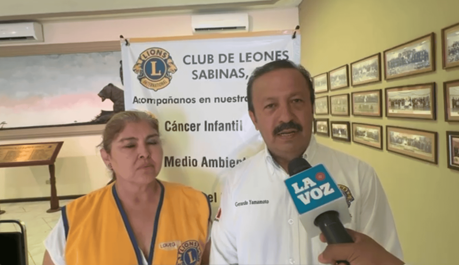 Se enfoca Club de Leones Sabinas en causas globales
