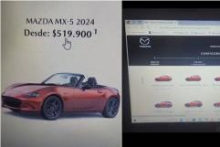 Mazda Anuncia Acción Legal Contra Usuario que Intentó Comprar Auto por $520 pesos