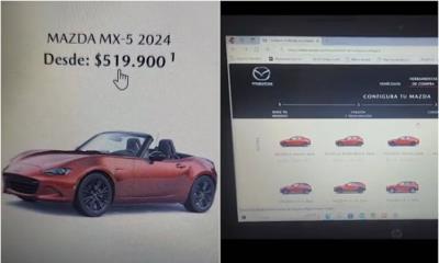 Mazda Anuncia Acción Legal Contra Usuario que Intentó Comprar Auto por $520 pesos