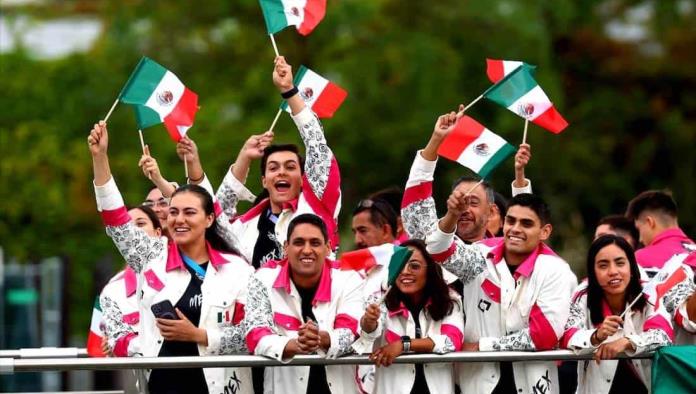 México destaca en la apertura de los Juegos París 2024