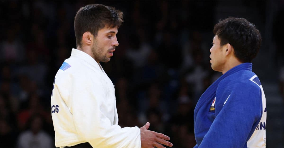 Judoca japonés muestra gesto antideportivo tras derrota ante español en París 2024