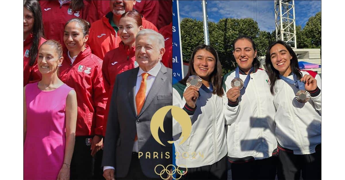 AMLO y Claudia Sheinbaum Celebran la Primera Medalla de México en París 2024