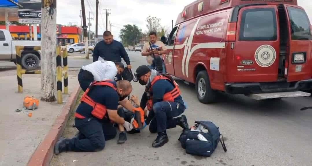 Accidente en Piedras Negras Deja Dos Heridos de Gravedad