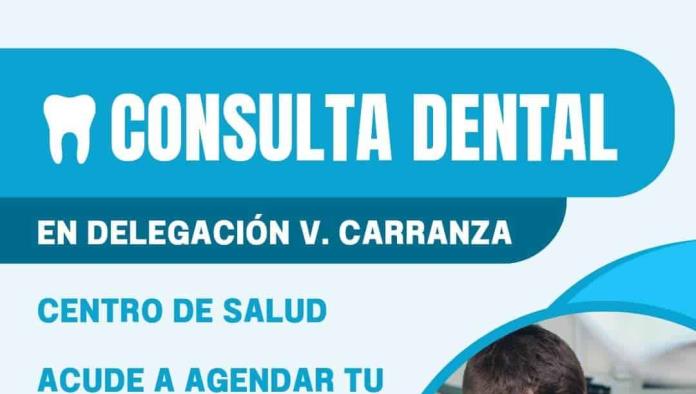 Instalan brigada de consulta dental en Venustiano Carranza