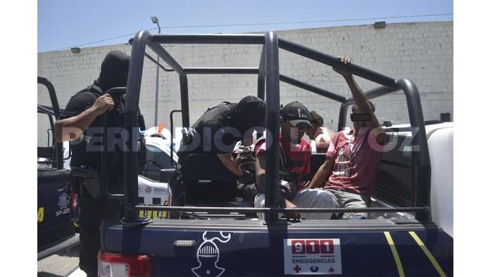 8 drogadictos detenidos en operativo barrido