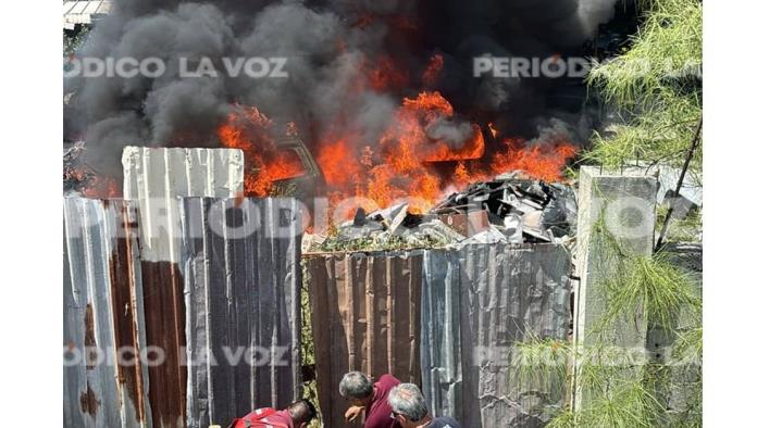 Clausuran yonke por quemazón