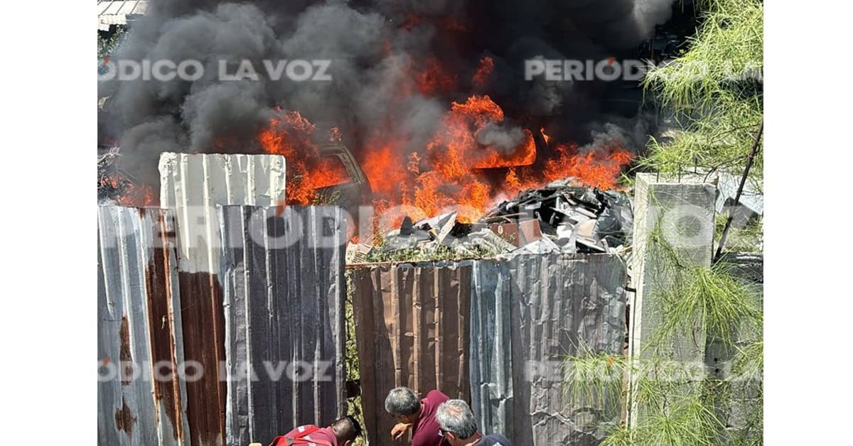 Clausuran yonke por quemazón