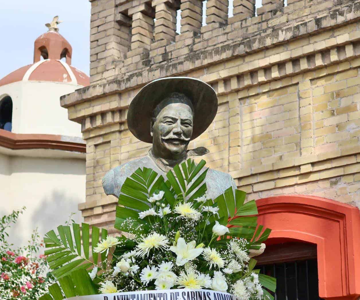 Conmemoran en Sabinas el 104 aniversario del Armisticio Revolucionario