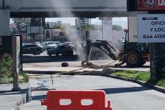 ÚLTIMA HORA: Revientan línea de gas en el Carranza; evacúan a cientos